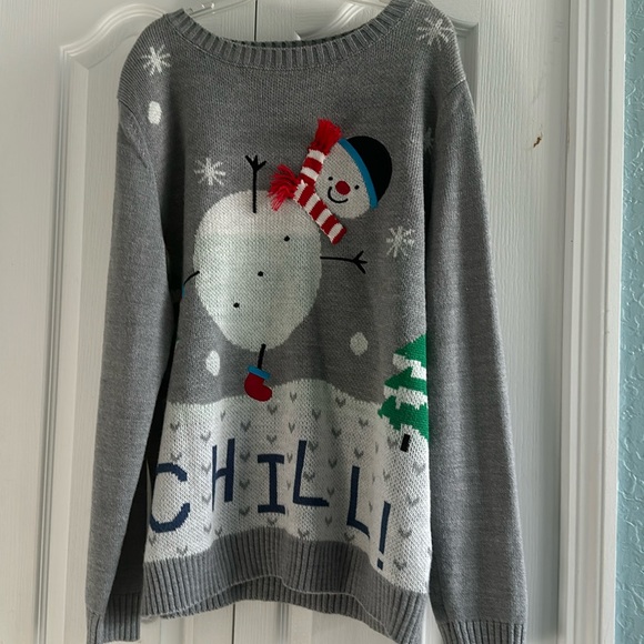 Sweater Forever 21 Size OX Christmas Winter - Picture 1 of 10